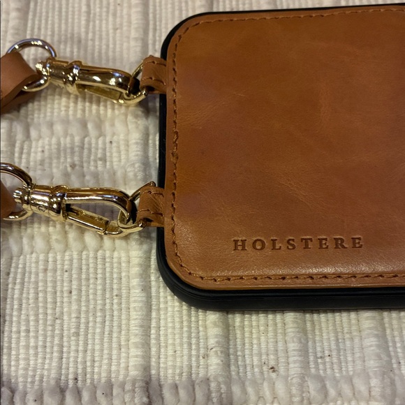 Like New Holstere Leather Crossbody iPhone Pro Max 13 Case wCard Slots (ABBA) - Picture 11 of 16
